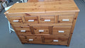 Pine chest of drawers