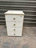 White Bedside Table