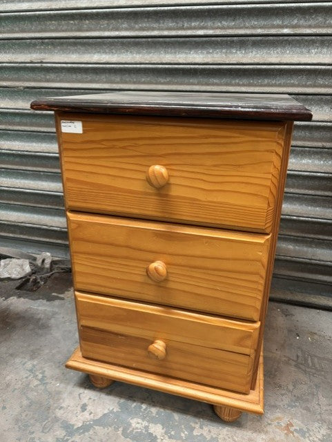 Pine Bedside Table