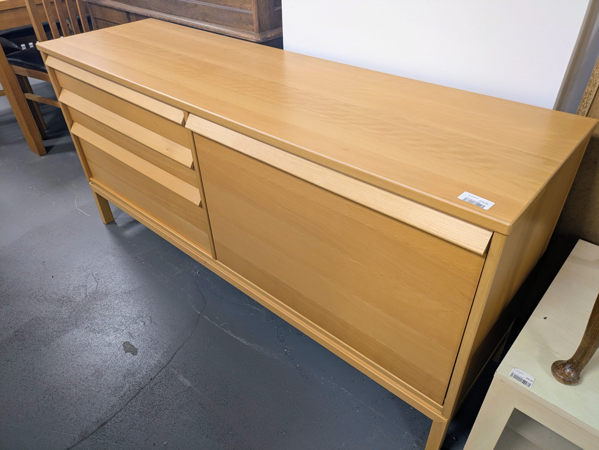 Beech Wood Sideboard
