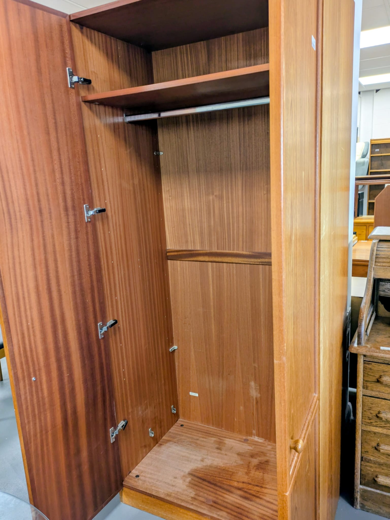 Mid Century G Plan Teak Wardrobe