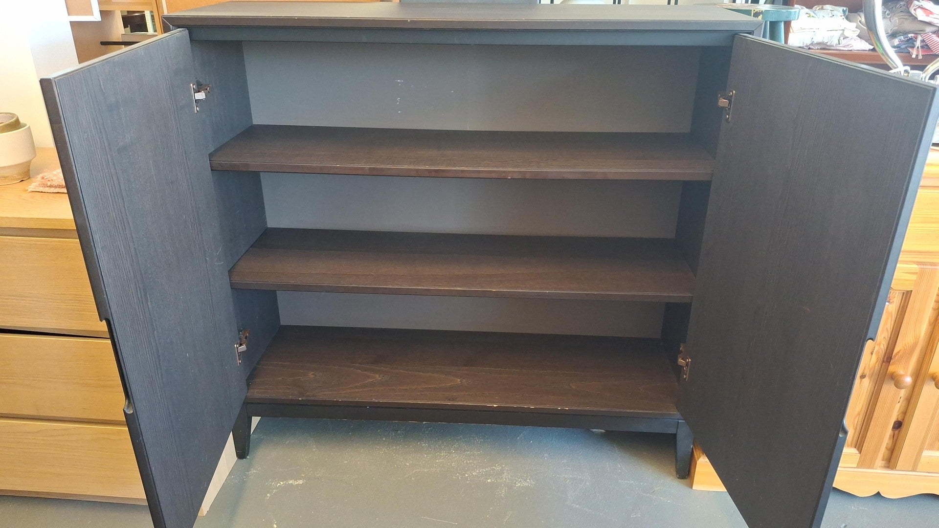 Black sideboard