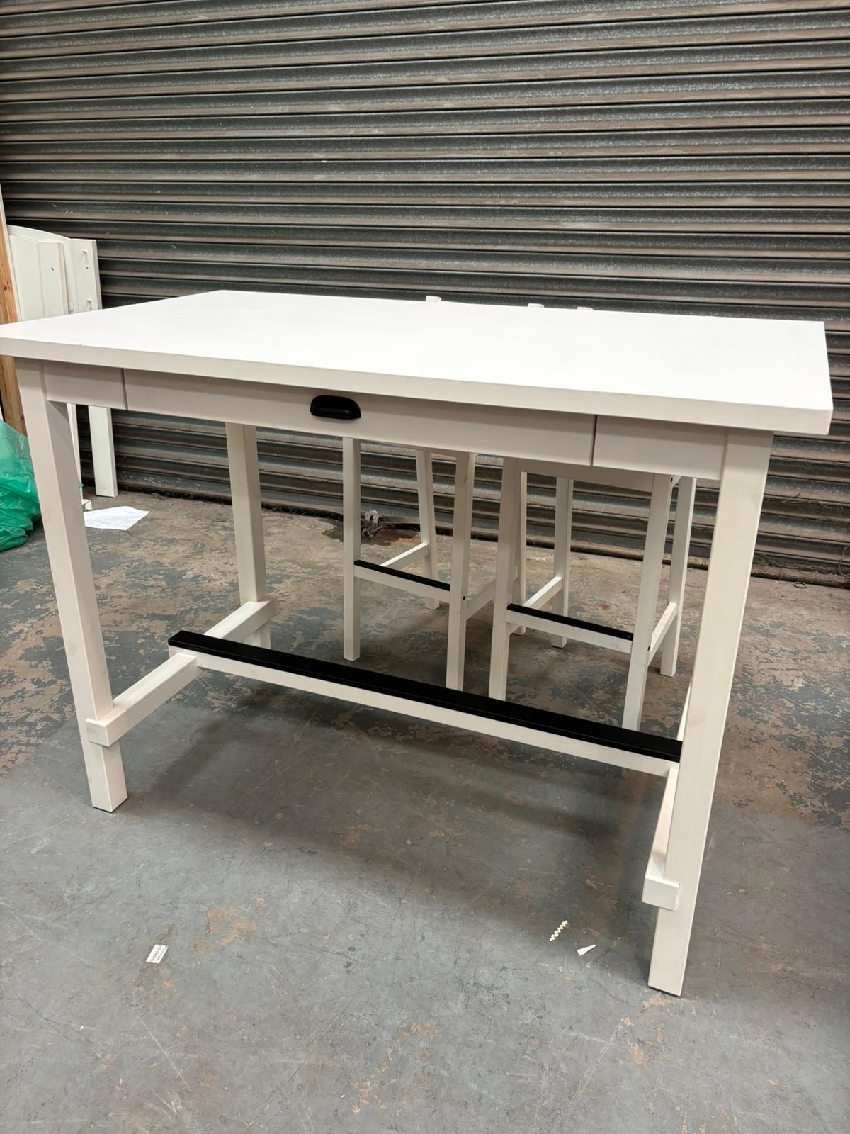 Ikea Bar Table & 2 Stools